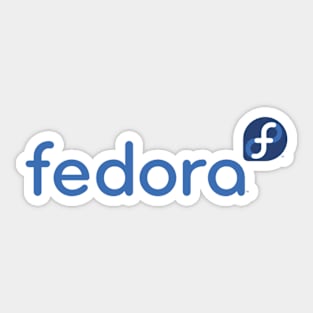 fedora Sticker